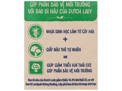 Sữa tươi tiệt trùng Dutch Lady CÓ ĐƯỜNG - Hộp 965ml