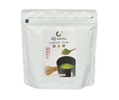 Bột Trà Xanh Matcha UJI CEREMONIAL Grade Nhật - Gói 100gr