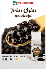 Trân Châu ĐEN Caramel WONDERFUL - Gói 1kg