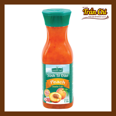 Sinh tố ĐÀO Golden Farm - Chai 1 lít