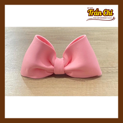 Nơ đất nặn 12x7cm - Màu HỒNG