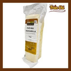 Phô mai kéo sợi MOZZARELLA khối Zelachi - Khối 2kg