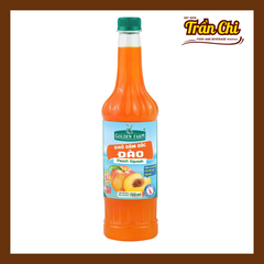 Siro Đậm Đặc ĐÀO Golden Farm - Chai 700ml