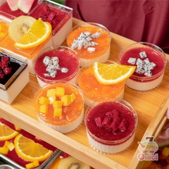 Sinh tố ĐÀO Golden Farm - Chai 1 lít