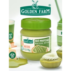 Bơ MATCHA Golden Farm - Hủ 340gr