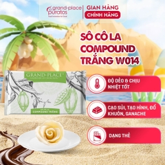 Socola Compound Thẻ TRẮNG W14 Puratos - Thẻ 1kg