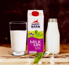 Sữa Tươi HAPPY BARN 3.8% - Hộp 1L