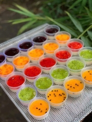 Sinh tố ĐÀO Golden Farm - Chai 1 lít