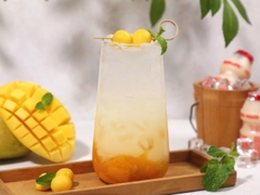 Sinh tố XOÀI Golden Farm - Chai 1 lít