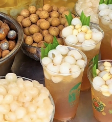 Sinh tố NHÃN Golden Farm - Chai 1 lít