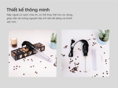 Máy đánh tạo bọt Cafe DC-25 UNIBLEND đa năng sạc Điện (KO BẢO HÀNH)