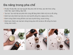 Máy đánh tạo bọt Cafe DC-25 UNIBLEND đa năng sạc Điện (KO BẢO HÀNH)