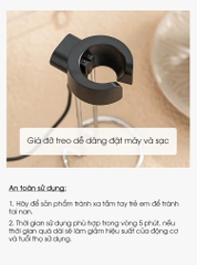 Máy đánh tạo bọt Cafe sạc Điện có giá đỡ kết hợp với Sạc KJBQ-10 (KO BẢO HÀNH) 