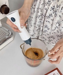 Máy đánh bọt Cafe sạc Điện ZB1508 (KO BẢO HÀNH)