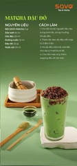 Bột Trà Xanh MATCHA SAVO Tea & Herbs - Gói 200gr