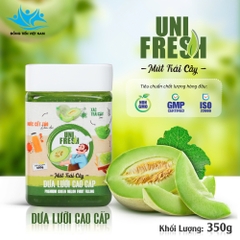 UniFresh M10 - Mứt Dưa Lưới cao cấp - Hủ 350gr