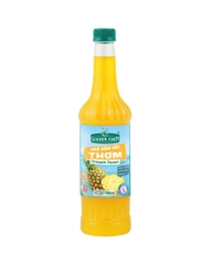 Siro ĐẬM ĐẶC Thơm/Khóm Golden Farm - Chai 700ml