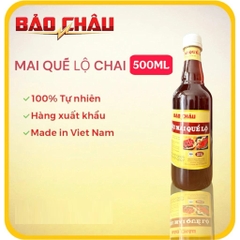 Rượu Mai Quế Lộ BẢO CHÂU - Chai 500ml
