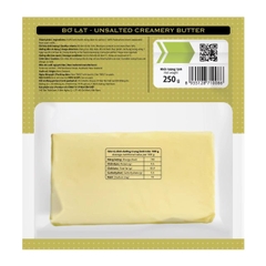 Bơ Lạt Bottega ZELACHI - Cục 250gr