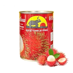 CHÔM CHÔM ngâm đóng lon Elephants and Sun Thái Lan - Lon 565gr