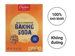 Muối Nở Baking Soda tinh khiết CASTER DAILY - Hộp 227gr