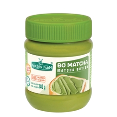 Bơ MATCHA Golden Farm - Hủ 340gr
