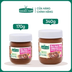 Bơ HẠT PHỈ Cacao Golden Farm - Hủ 170gr
