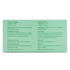 Trà LÀI (Jasmine Tea) túi lọc PHÚC LONG - HỘP (2gr x 25 túi)