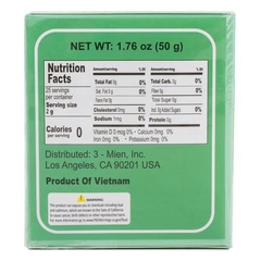 Trà LÀI (Jasmine Tea) túi lọc PHÚC LONG - HỘP (2gr x 25 túi)