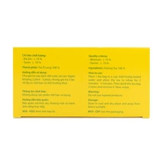 Trà Ô LONG (OoLong Tea) túi lọc PHÚC LONG - HỘP (2gr x 25 túi)