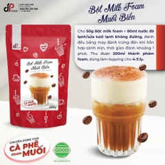 Bột MILK FOAM Vị Muối Biển DPFOOD - Gói 500gr