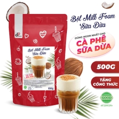 Bột MILK FOAM Vị Sữa Dừa DPFOOD - Gói 500gr