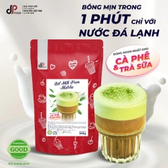 Bột MILK FOAM Vị Trà Xanh Matcha DPFOOD - Gói 500gr