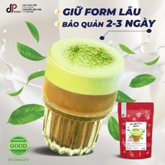 Bột MILK FOAM Vị Trà Xanh Matcha DPFOOD - Gói 500gr