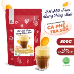 Bột MILK FOAM Vị Trứng Muối DPFOOD - Gói 500gr