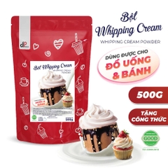Bột Whipping Cream KHÔ DPFOOD - Gói 500gr