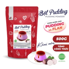 Bột PUDDING Vị Khoai Môn DPFOOD - Gói 500gr