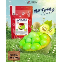 Bột PUDDING Vị Dưa Lưới DPFOOD - Gói 500gr