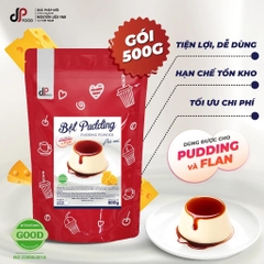 Bột PUDDING Vị Phô Mai DPFOOD - Gói 500gr