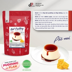 Bột PUDDING Vị Phô Mai DPFOOD - Gói 500gr