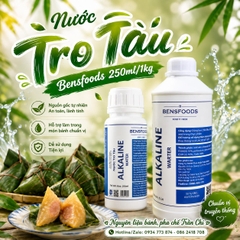 Nước Tro Tàu Alkaline Water BENSFOODS - Chai 250ml