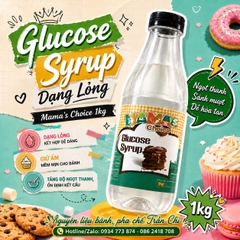 Glucose Syrup dạng LỎNG Mama's Choice  - Chai 1kg