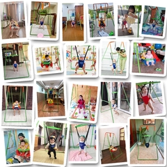 Xích Đu Cho Bé JUMPER KIDS KG102 Ghế Ngồi Xích Đu Có Bàn Ăn Dặm