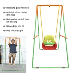 Xích Đu Cho Bé JUMPER KIDS KG102 Ghế Ngồi Xích Đu Có Bàn Ăn Dặm