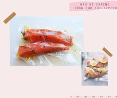Túi hút chân không PA/PE 9zem nhiều kích cỡ (1kg)