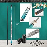 Gậy bi a Carbon Fiber silver Blue