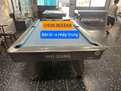 Bàn bi a nhập Trung cao cấp | Giá tốt, bền đẹp cho quán bida – Billiards Sao Việt