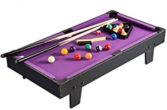 Bàn bi a mini nỉ tím