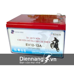 Ắc quy xe đạp điện Vision 12V - 12Ah