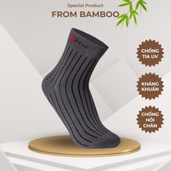 Tất nam cổ cao Bamboo BRELI - BTB2253-LGR